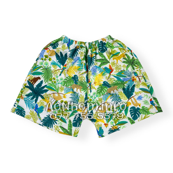 Bộ Áo Quần Nhóm Đi Biển Báo Đốm Vẹt Tropical