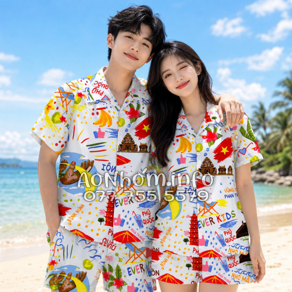 Bộ Áo Quần Nhóm Du Lịch Hà Nội Sài Gòn Đà Nẵng Phú Quốc Phan Thiết Mũi Né Nha Trang Vũng Tàu Xanh